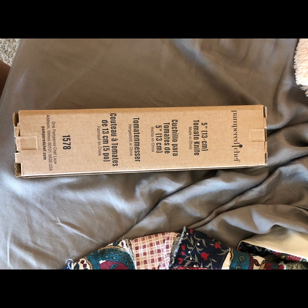 New pampered chef knife